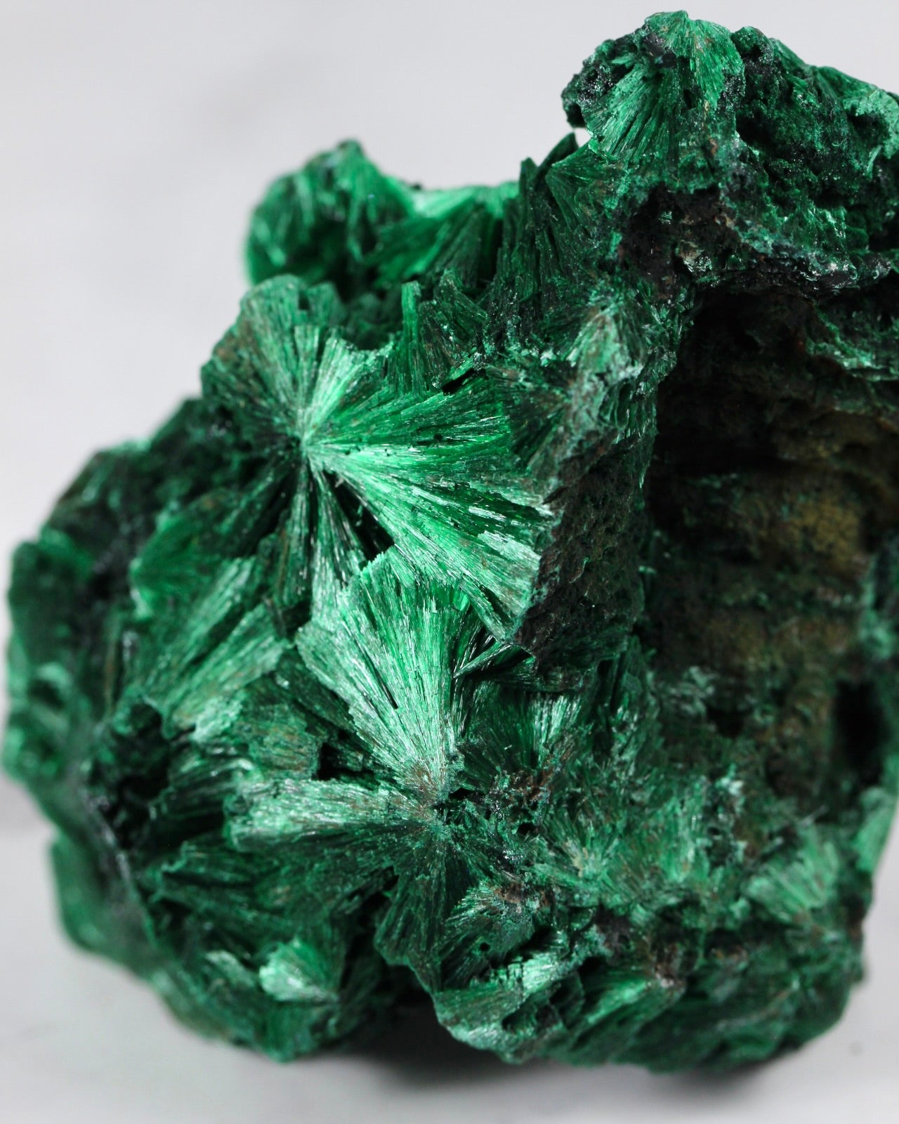 Fibrous Malachite Specimen