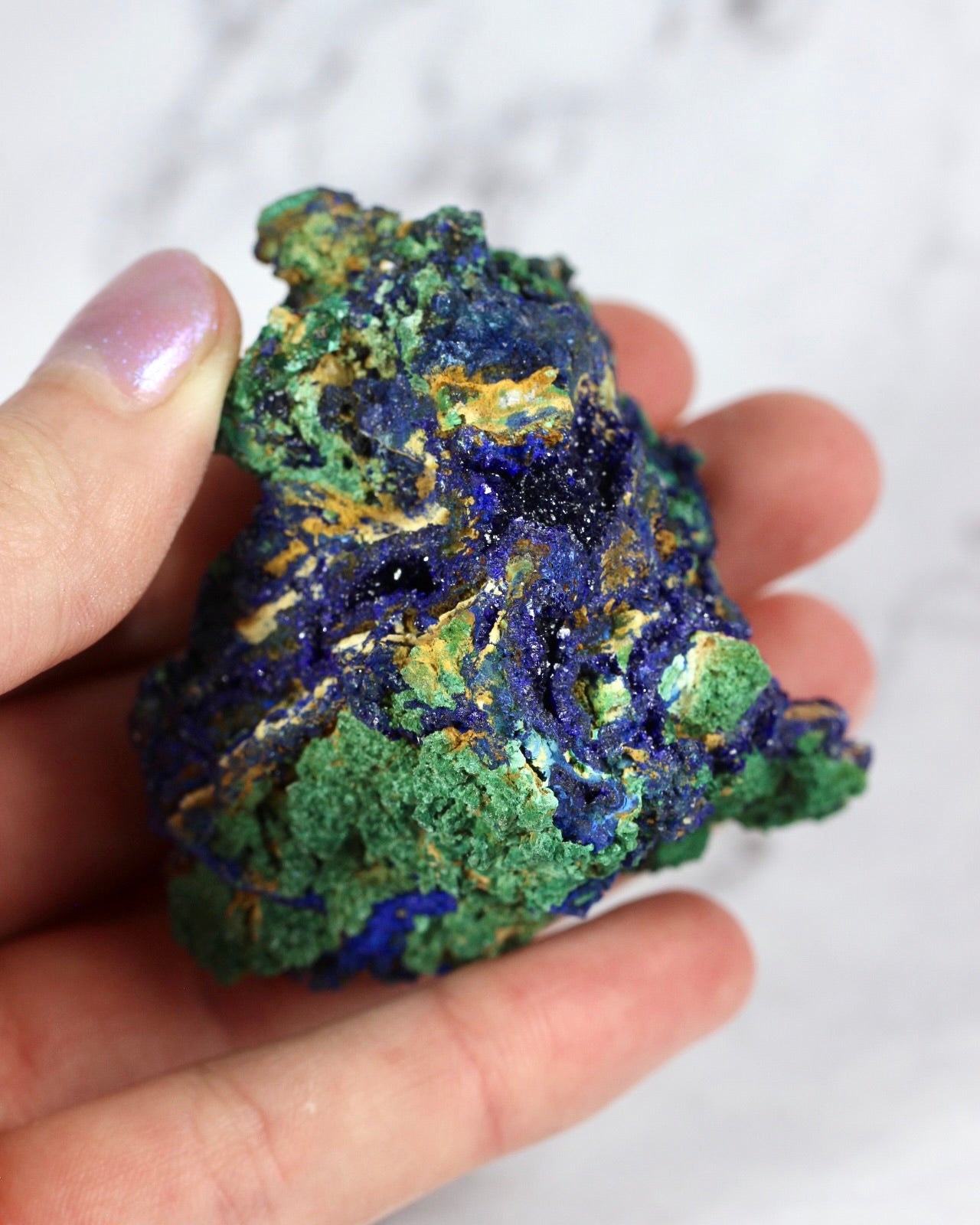 Azurite Malachite Specimen