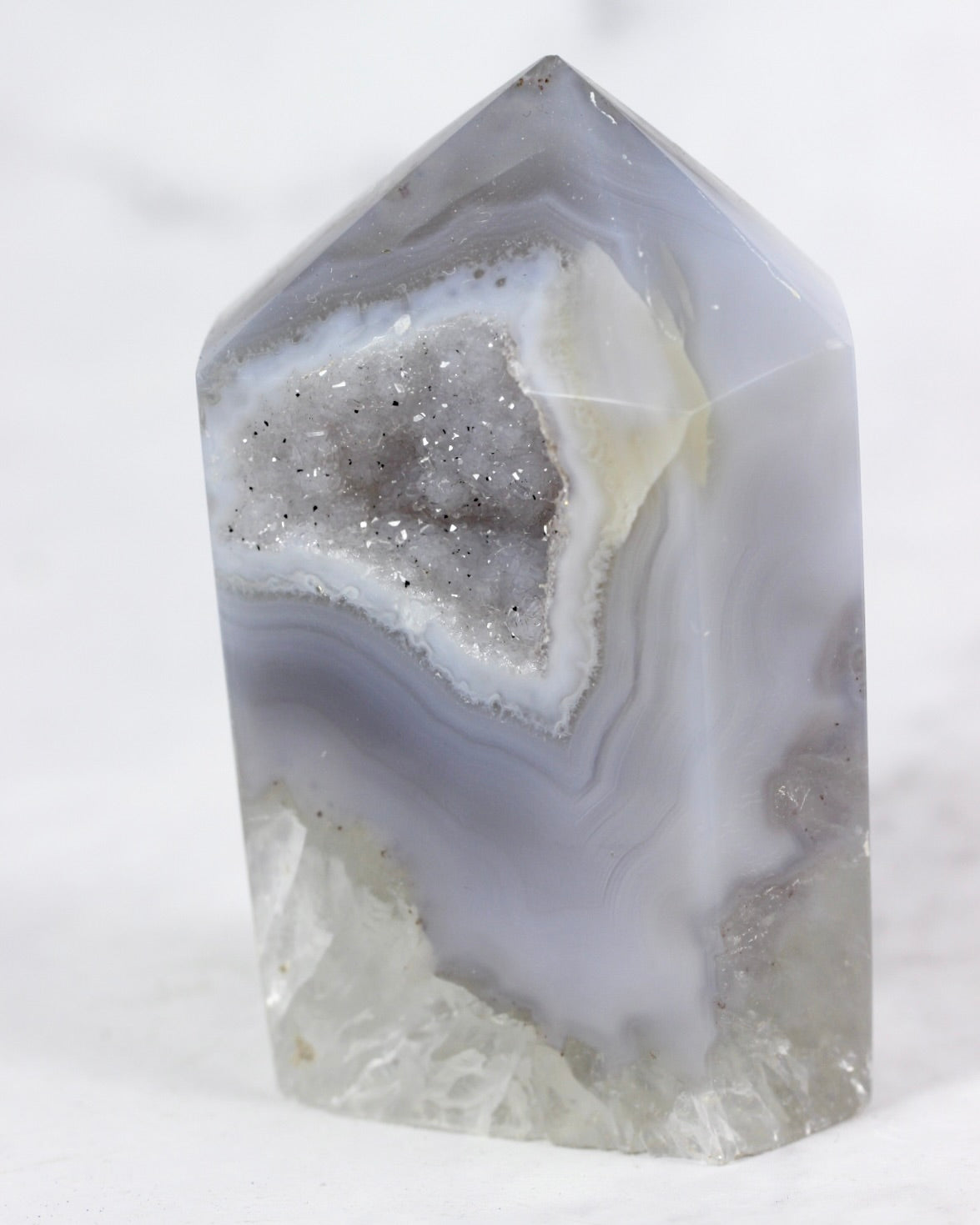 Small Agate Druzy Points