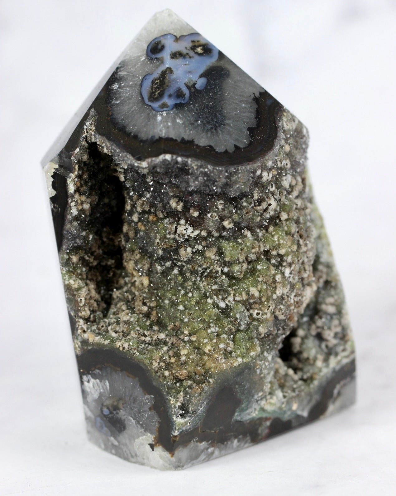 Chunky Agate Druzy Points