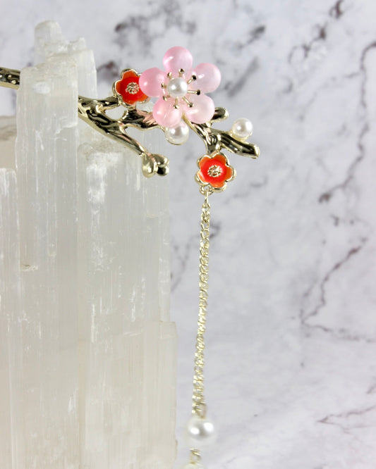 Floral Hair Sticks