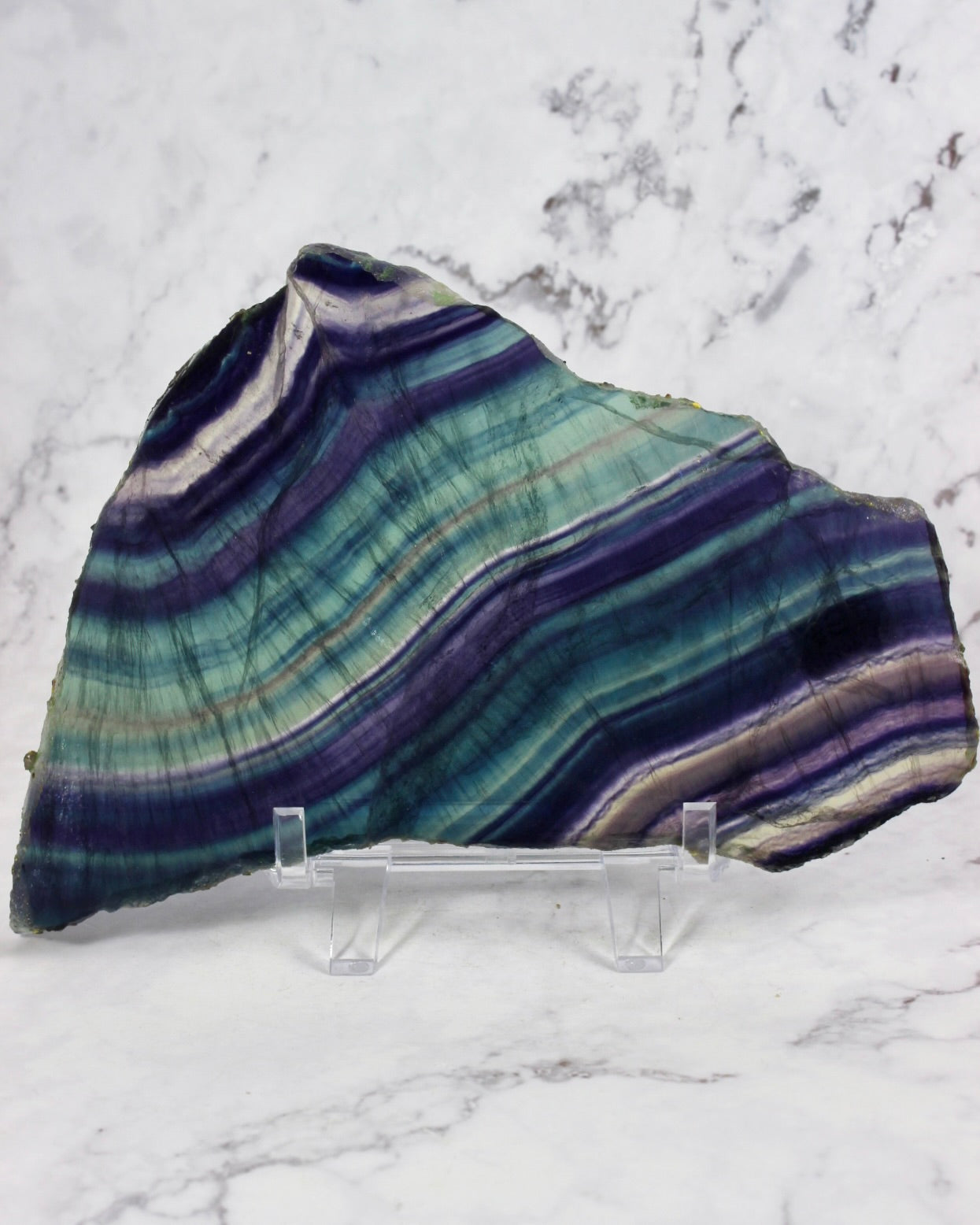 Rainbow Fluorite Slab