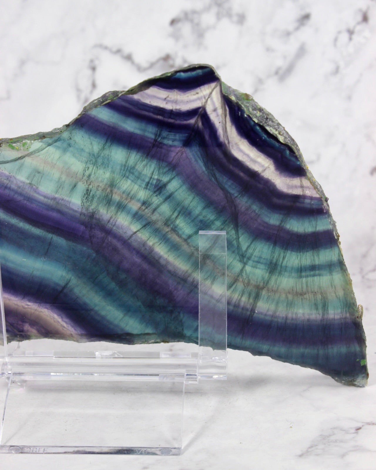 Rainbow Fluorite Slab