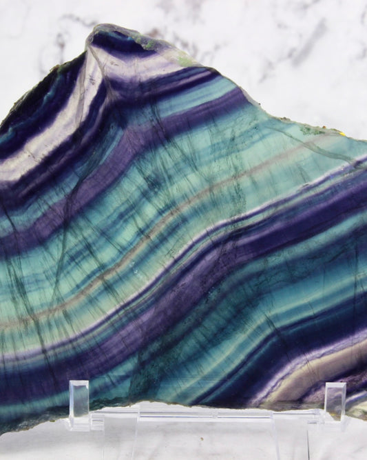 Rainbow Fluorite Slab