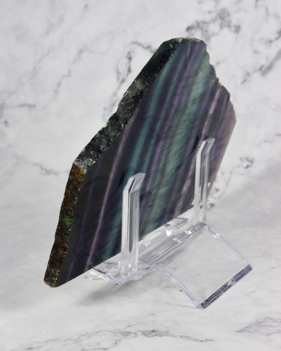 Rainbow Fluorite Slab #2
