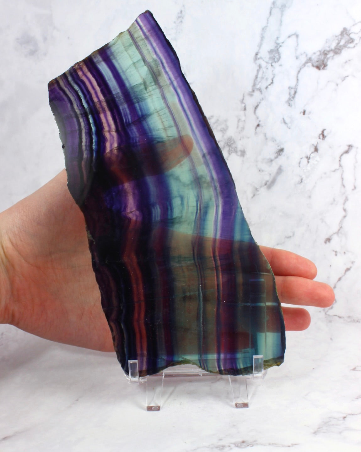 Rainbow Fluorite Slab #3