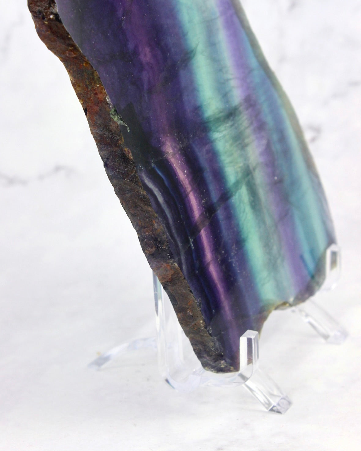 Rainbow Fluorite Slab #3