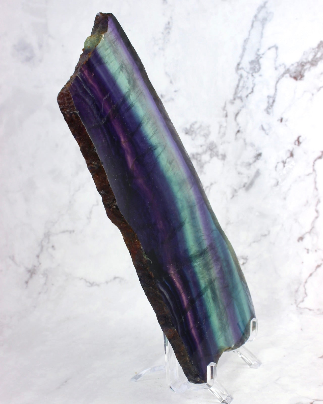 Rainbow Fluorite Slab #3