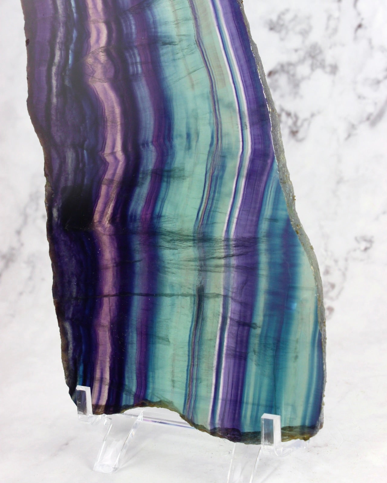 Rainbow Fluorite Slab #3