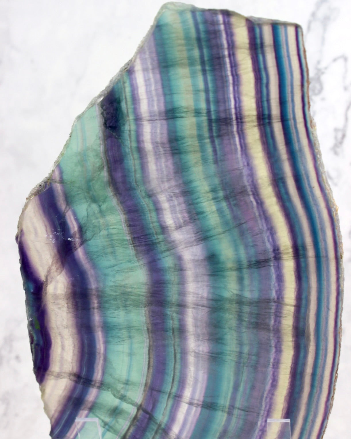 Rainbow Fluorite Slab #4