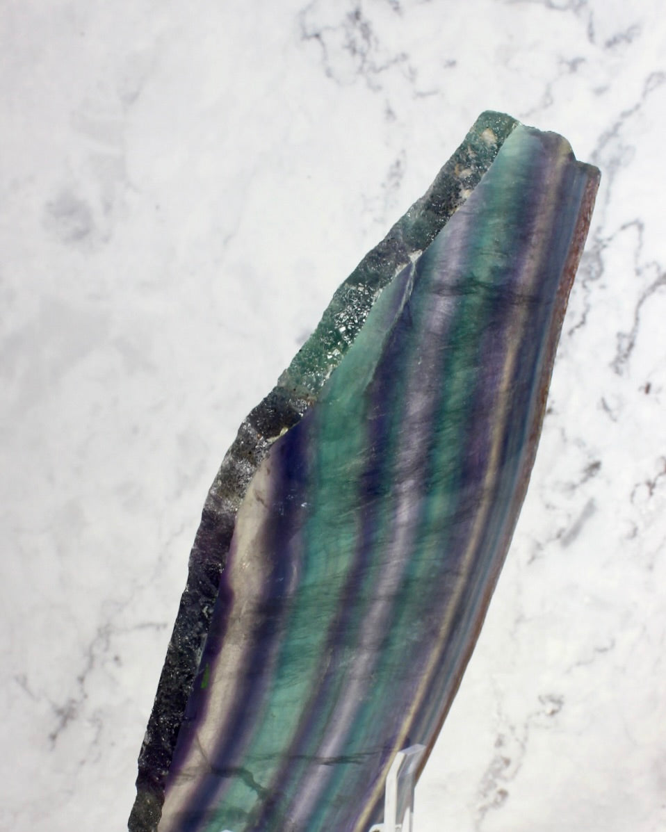 Rainbow Fluorite Slab #4