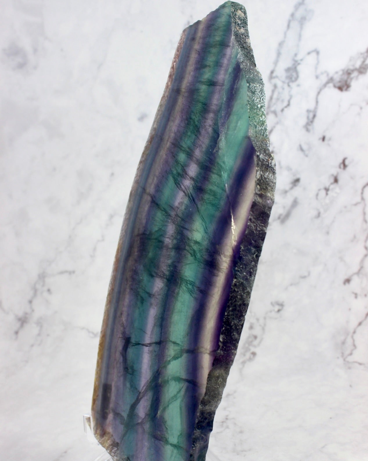 Rainbow Fluorite Slab #4