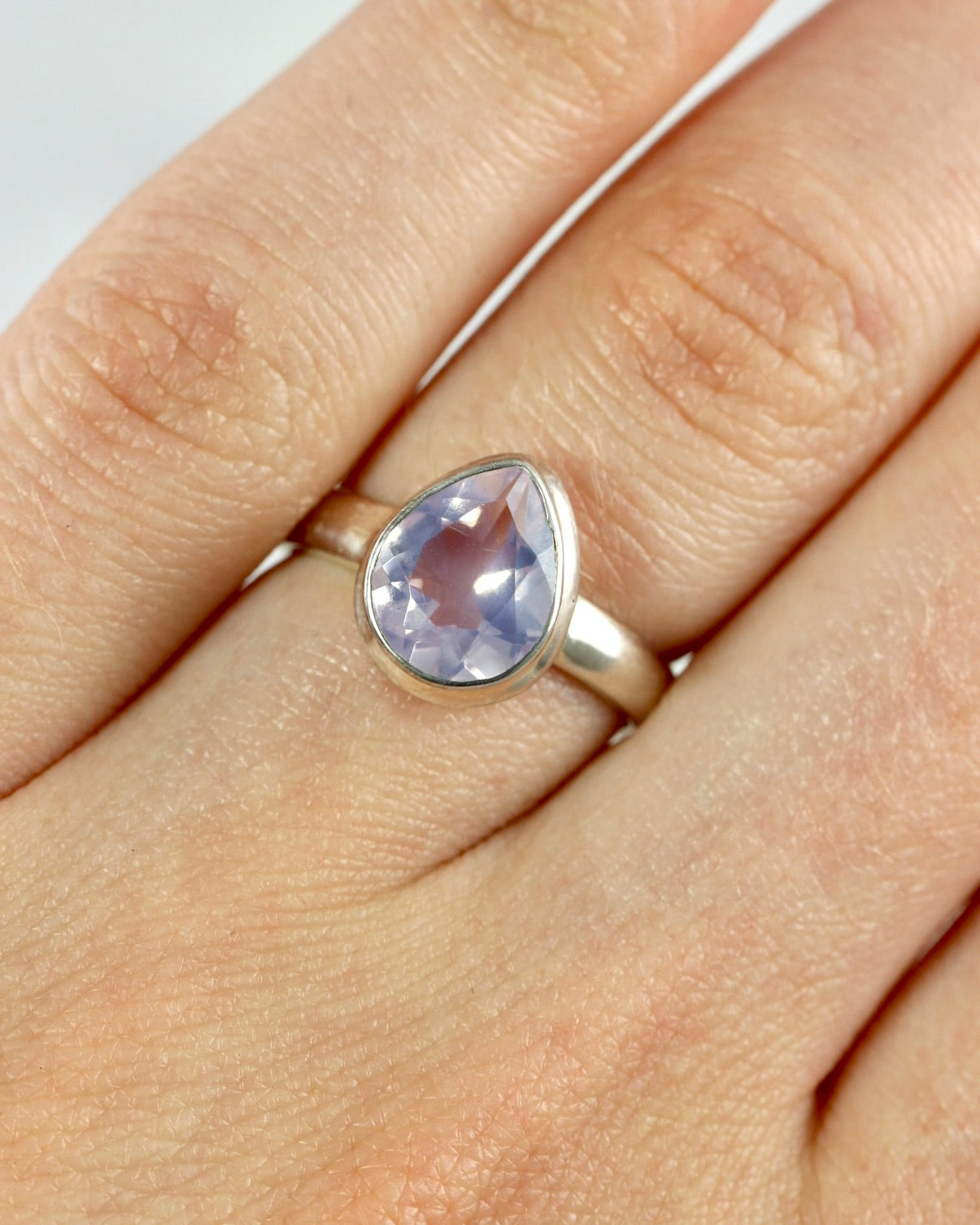 Lavender Quartz Rings
