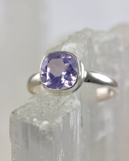 Lavender Quartz Rings
