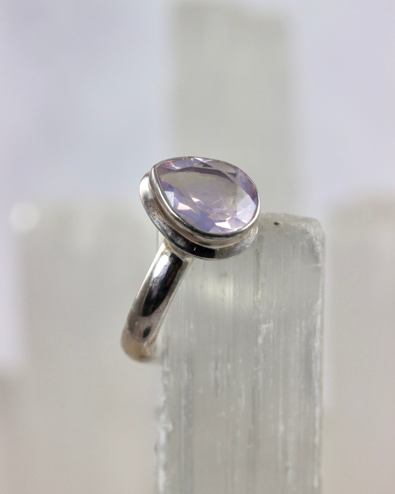 Lavender Quartz Rings