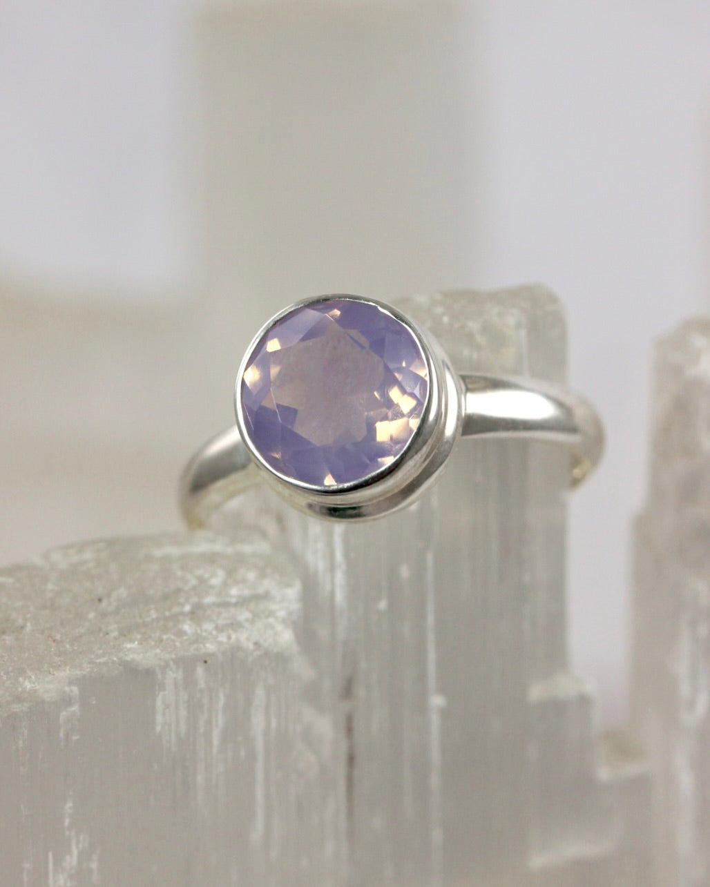 Lavender Quartz Rings