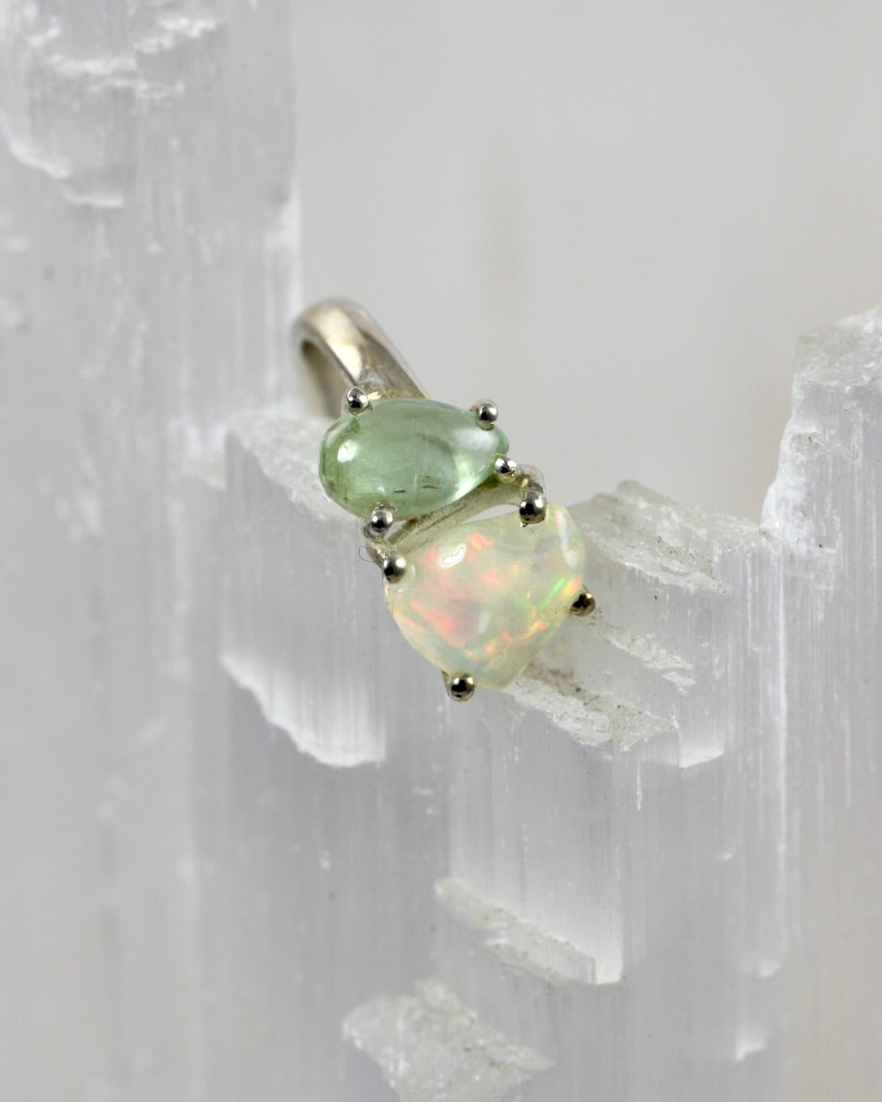 Multi Gemstone Opal Rings