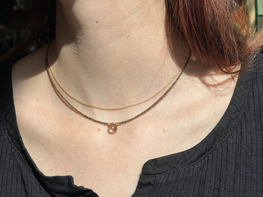 Smokey Quartz Layered Necklace