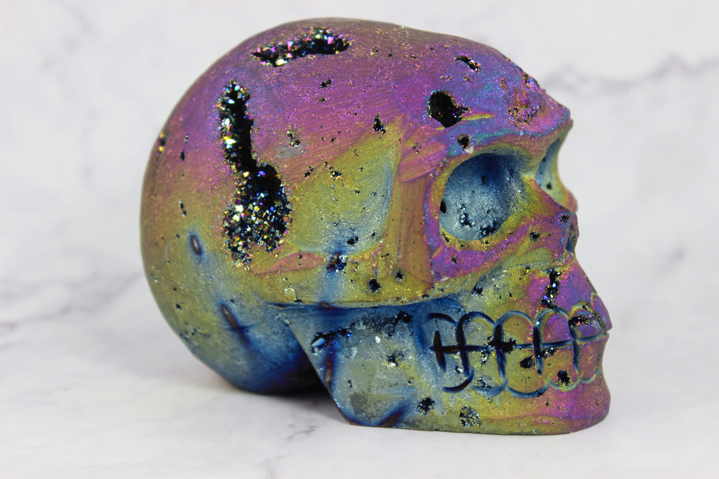 Small Titanium Sphalerite Skull