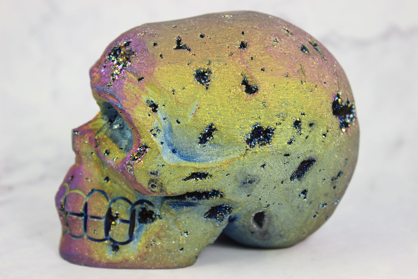 Small Titanium Sphalerite Skull