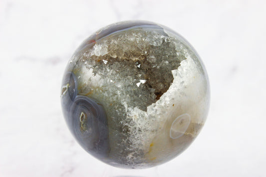 Druzy Agate Sphere