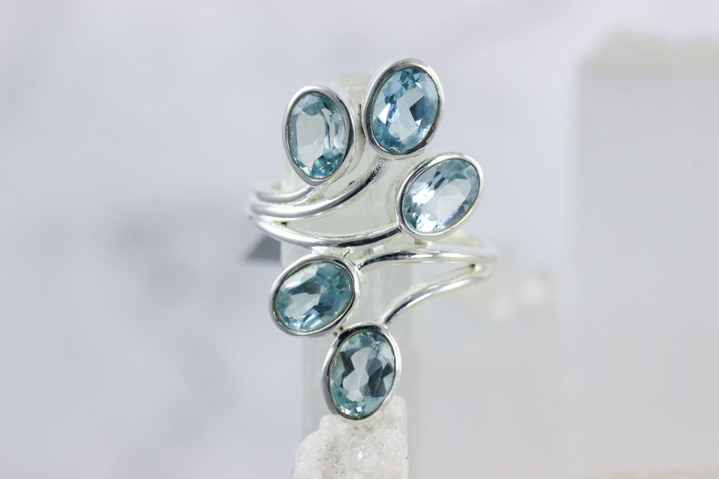 Blue Topaz Ring