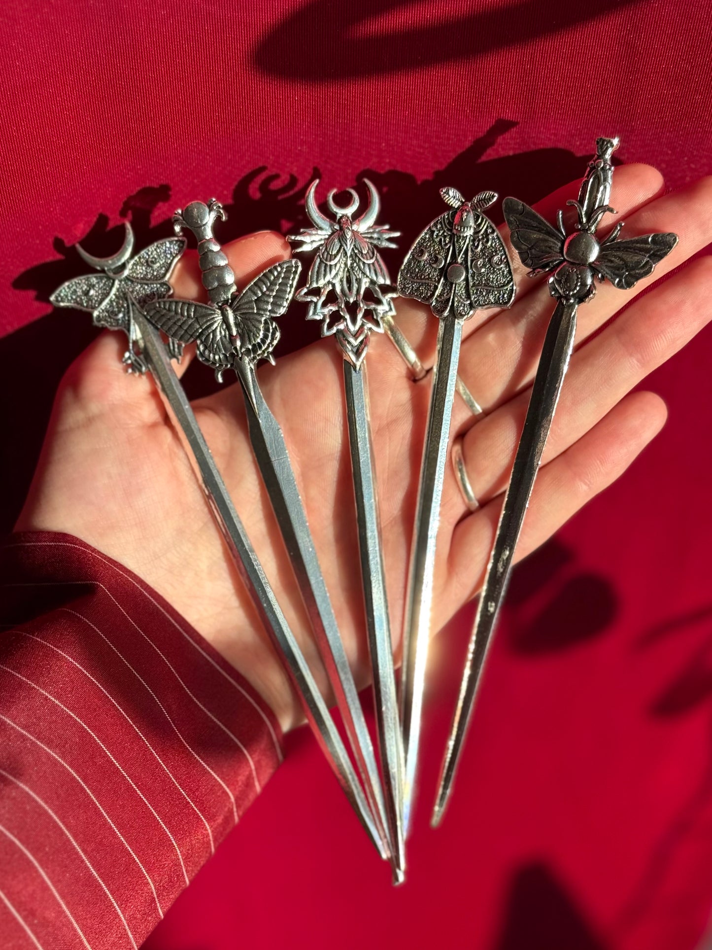 Insect Hair Sticks