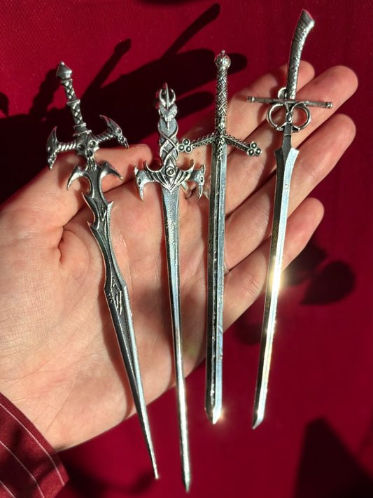 Sword Hair Sticks