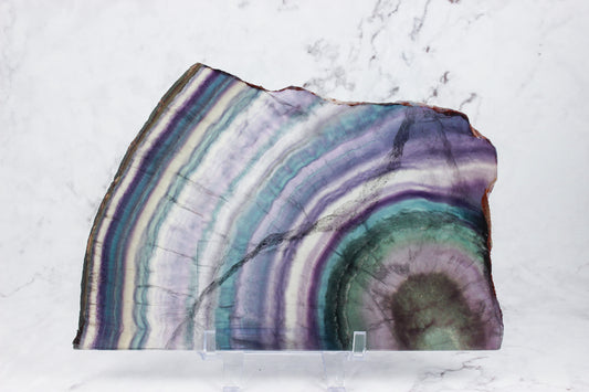 Rainbow Fluorite Slab