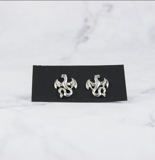 Silver Stud Earrings