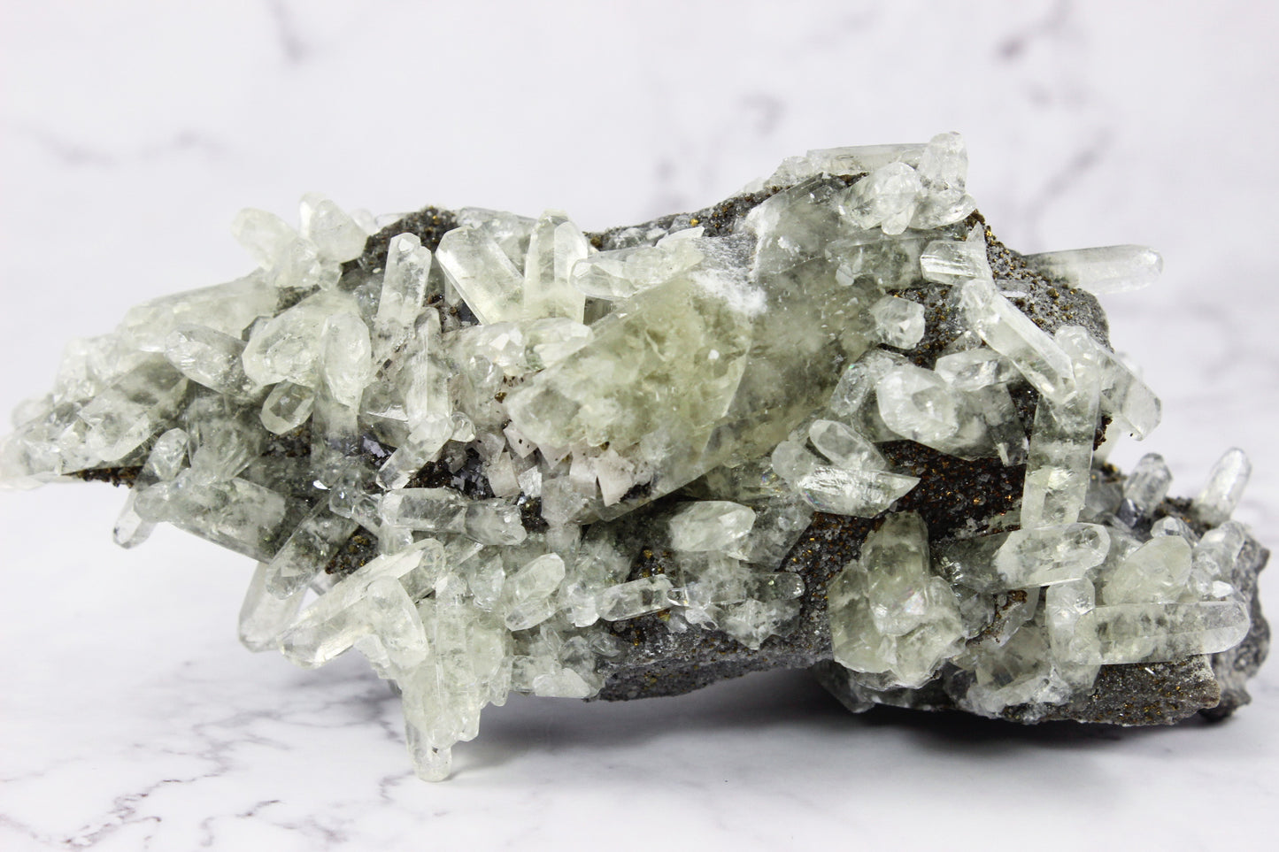 Calcite Chalcopyrite