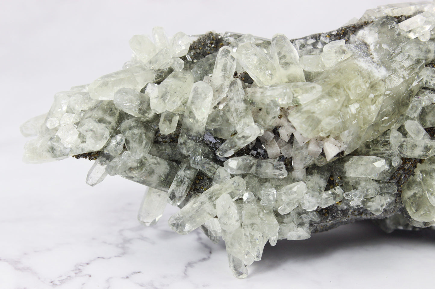 Calcite Chalcopyrite