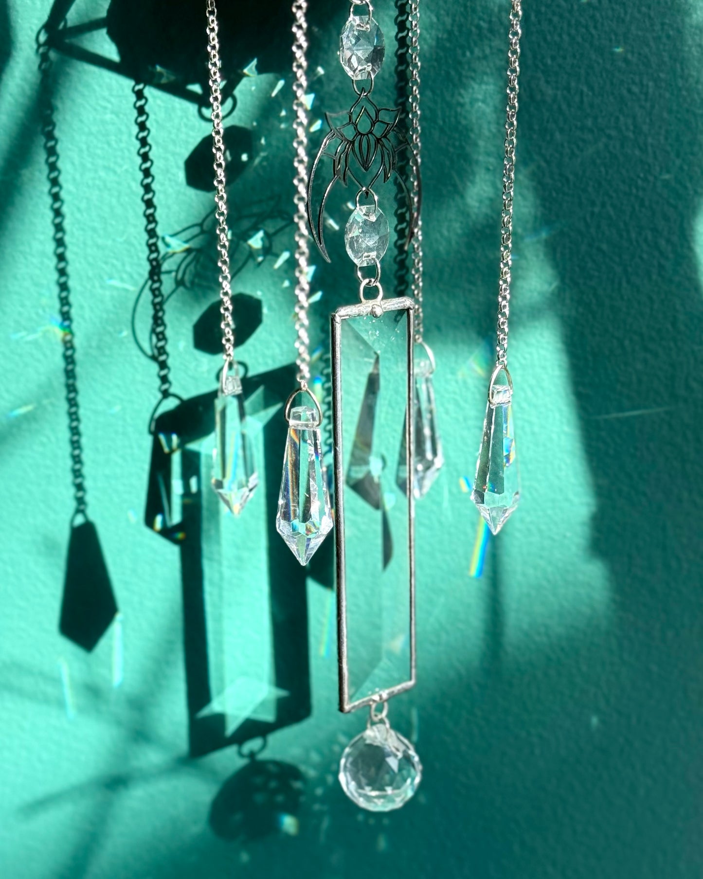 Amethyst Sun Catcher Chandelier