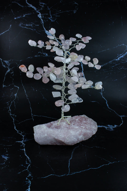 Rose Quartz Gem Tree