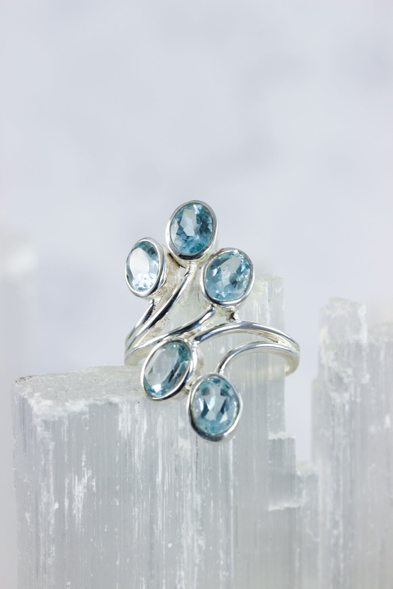 Blue Topaz Ring