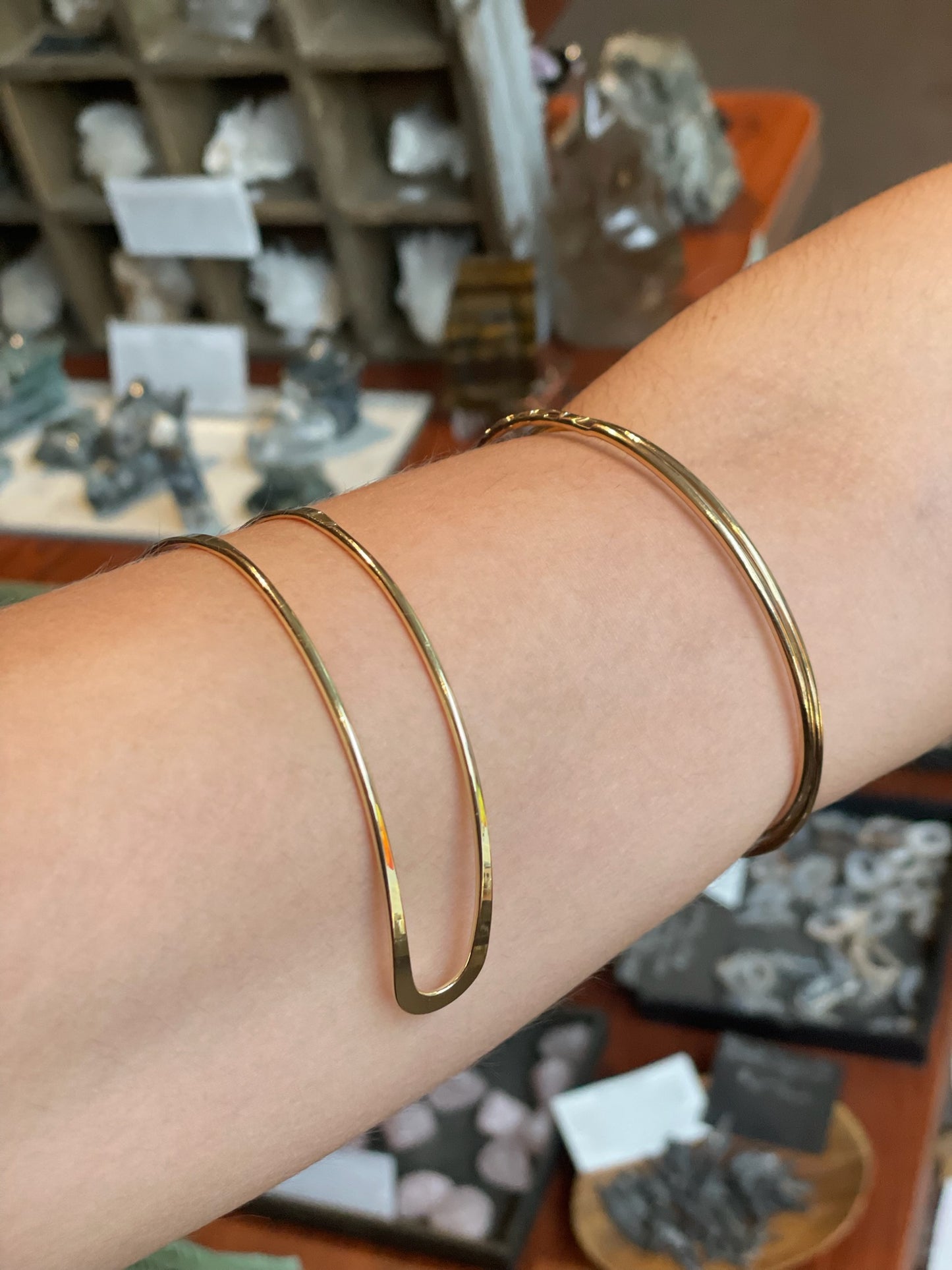 Gold Arm Cuffs