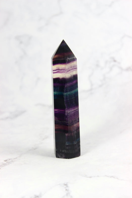 Rainbow Fluorite Tower