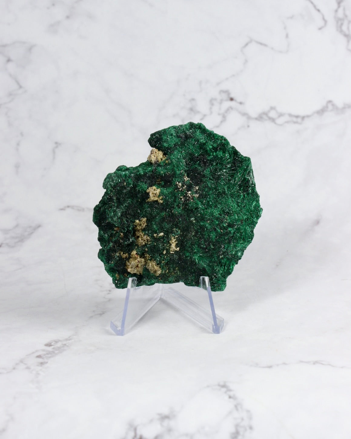 Druzy Malachite Specimen