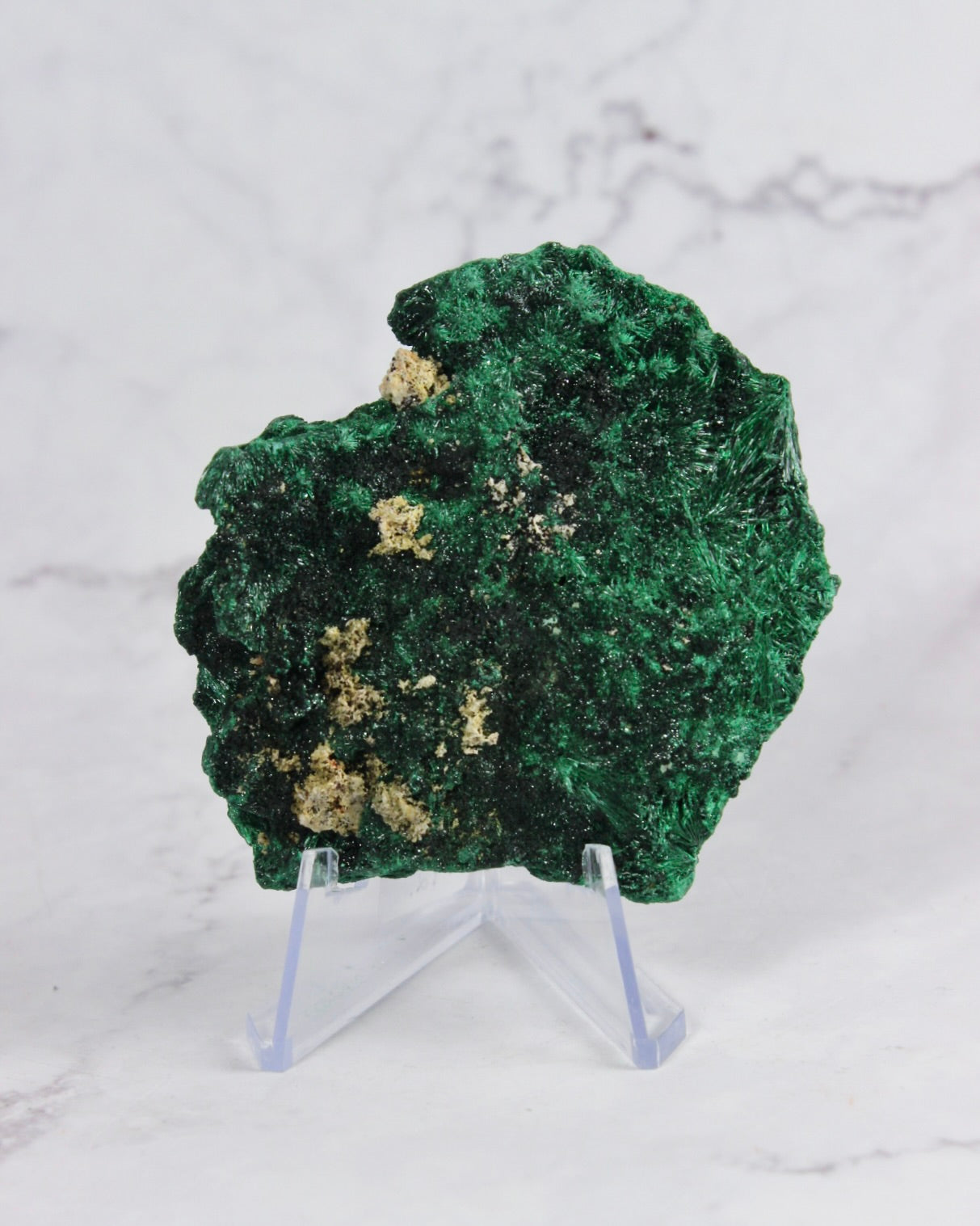 Druzy Malachite Specimen