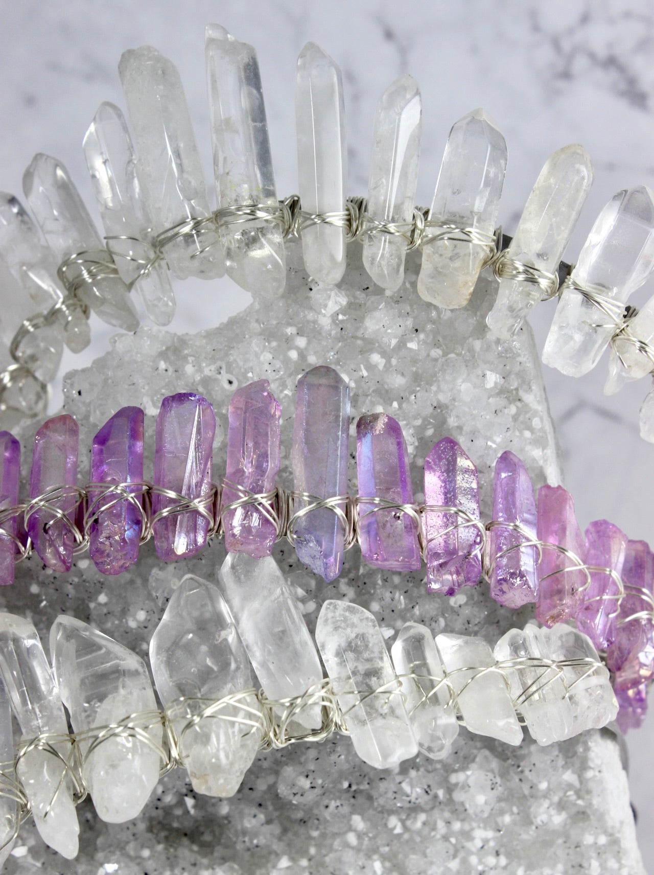 Quartz Tiara Headbands