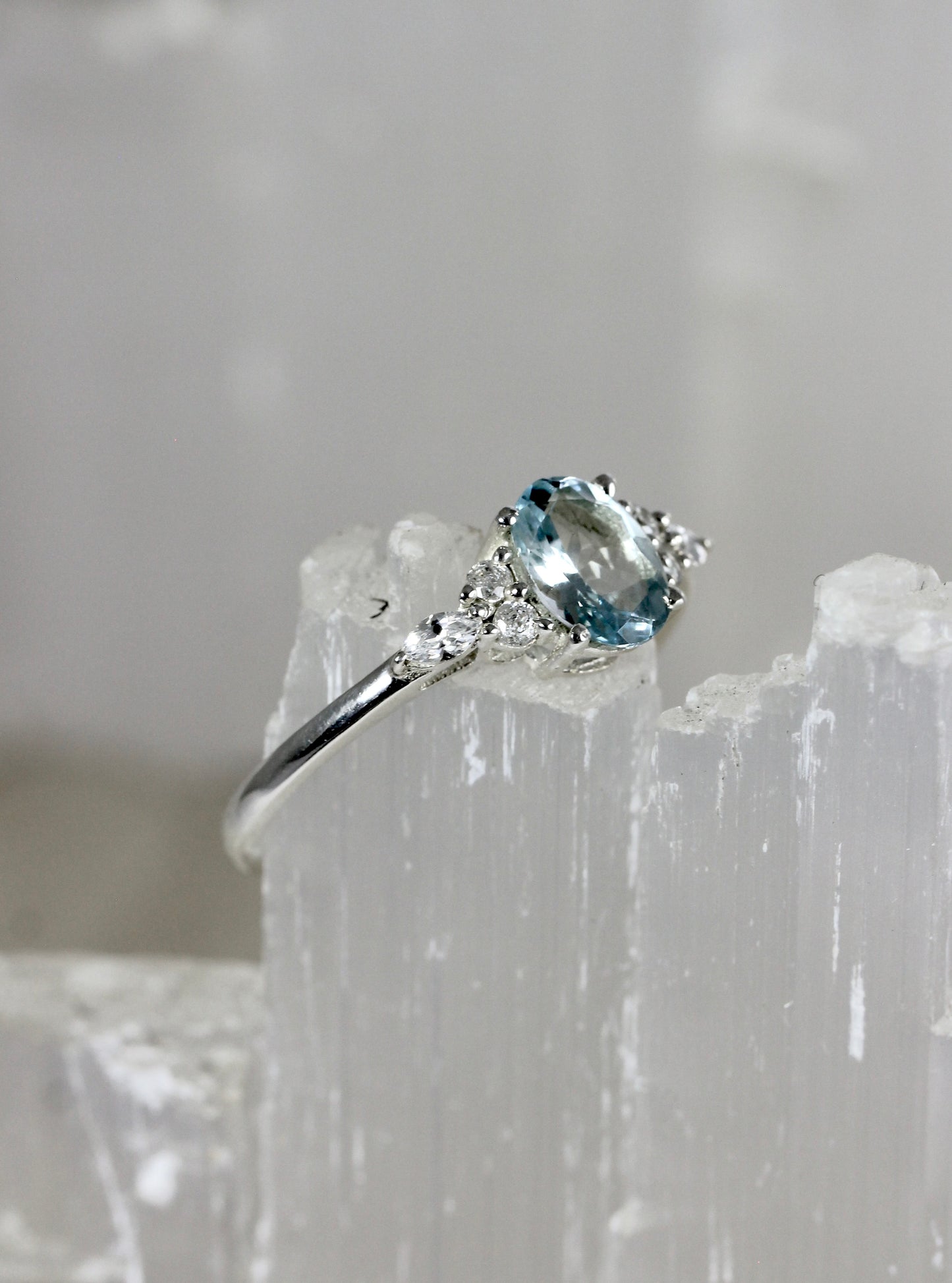 Aquamarine Ring