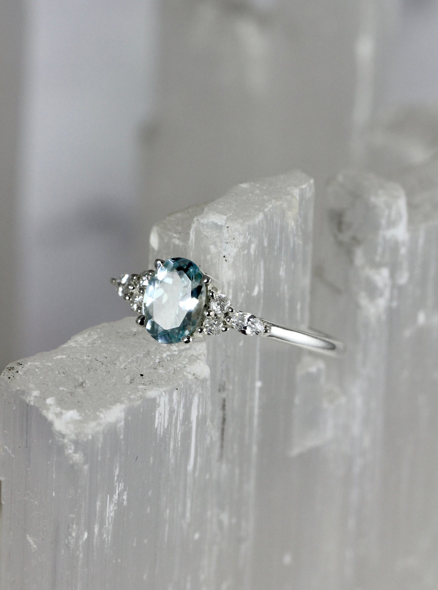 Aquamarine Ring