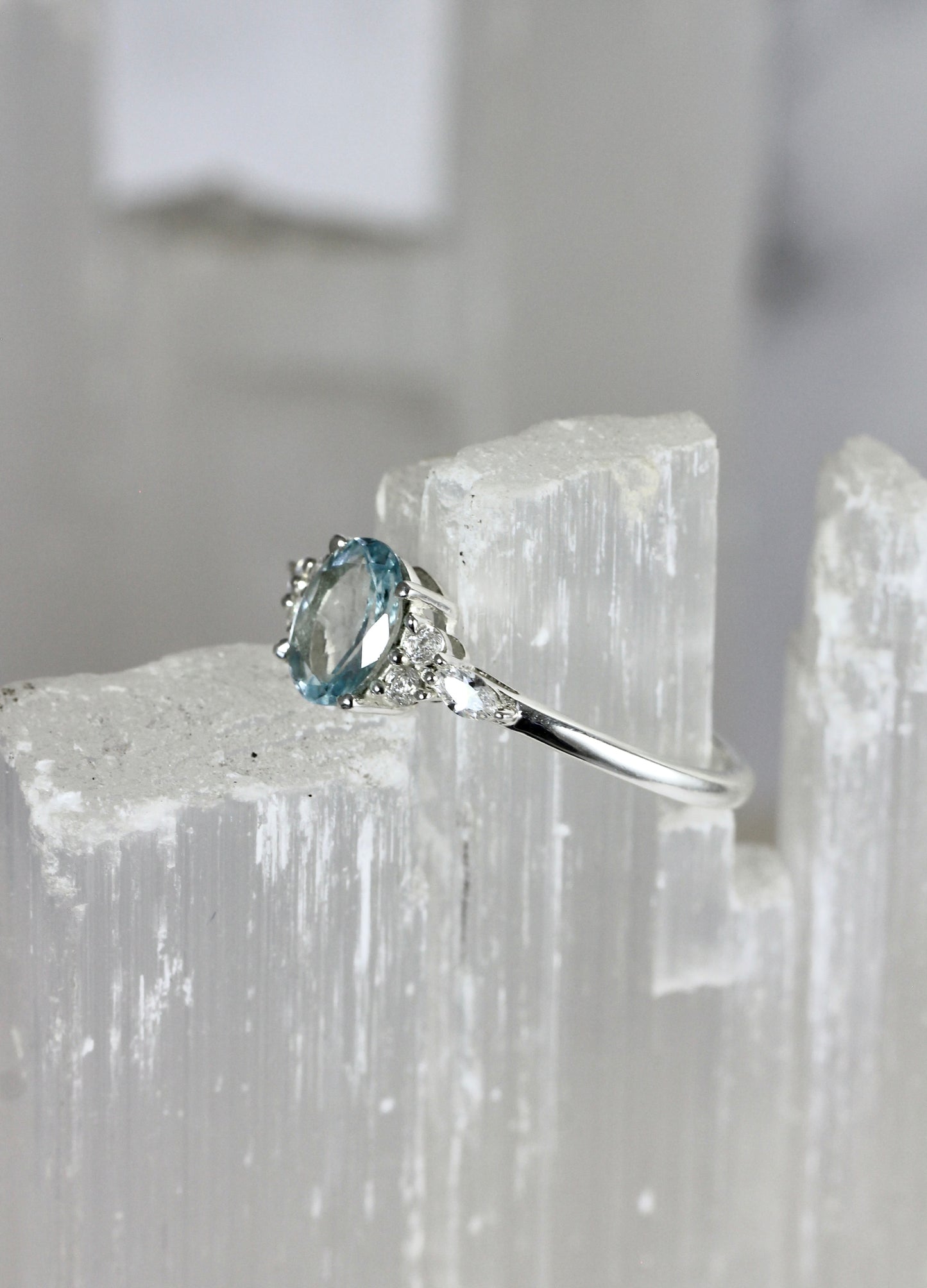 Aquamarine Ring