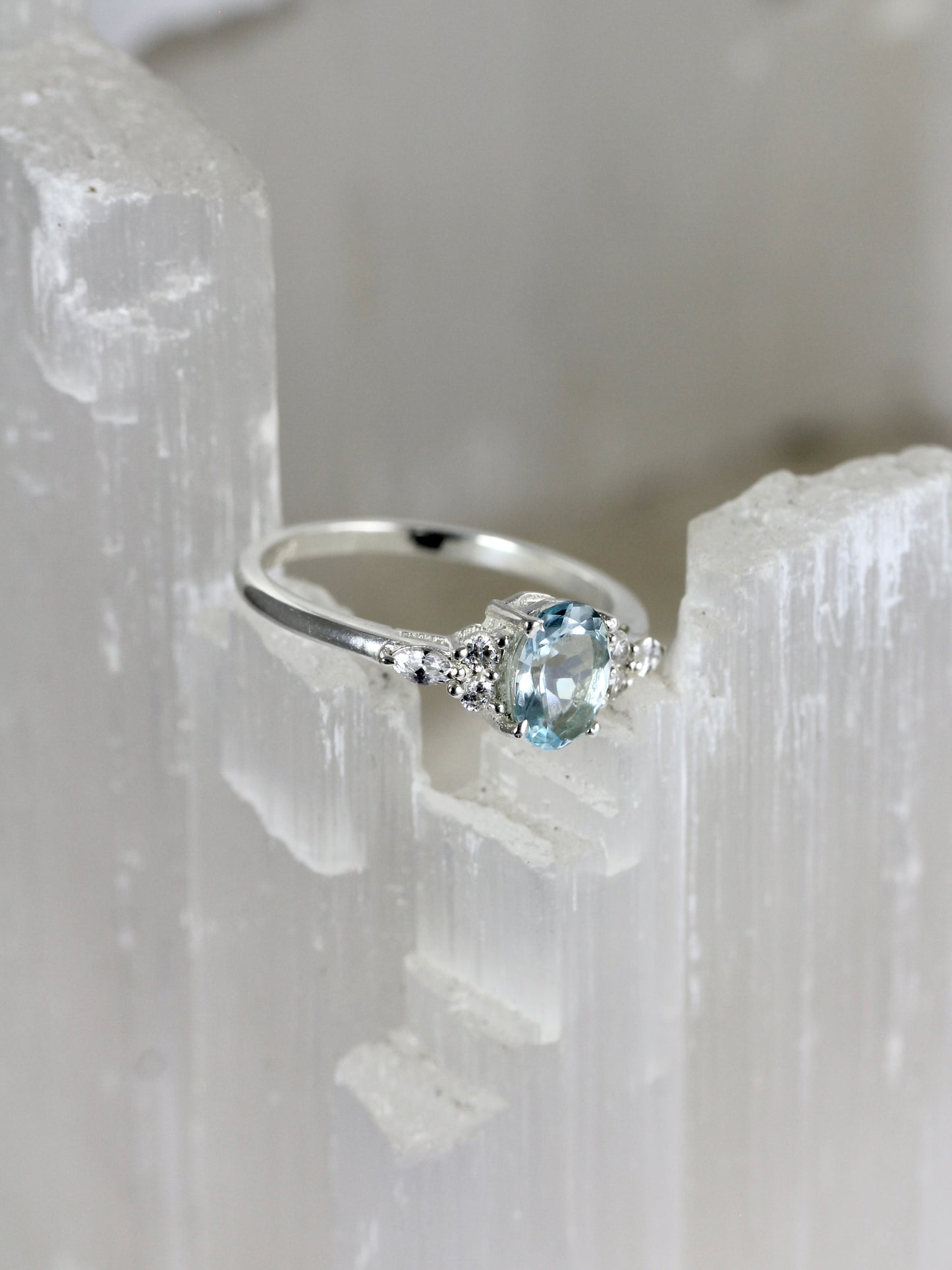 Aquamarine Ring