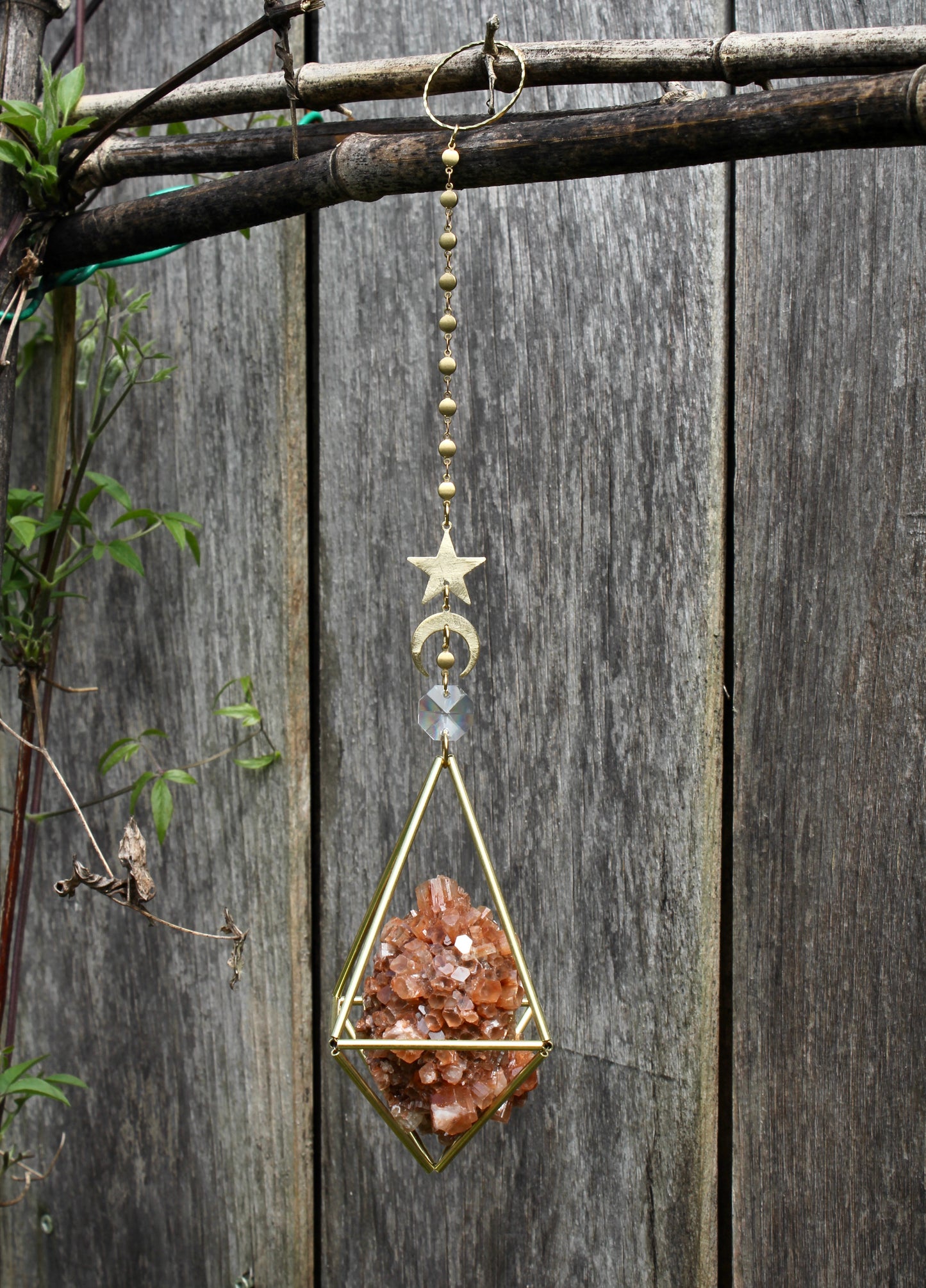 Aragonite Celestial Crystal Hanger