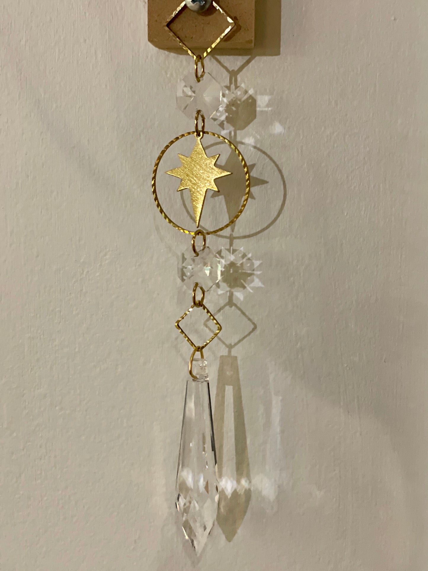 Crystal Brass Ornaments
