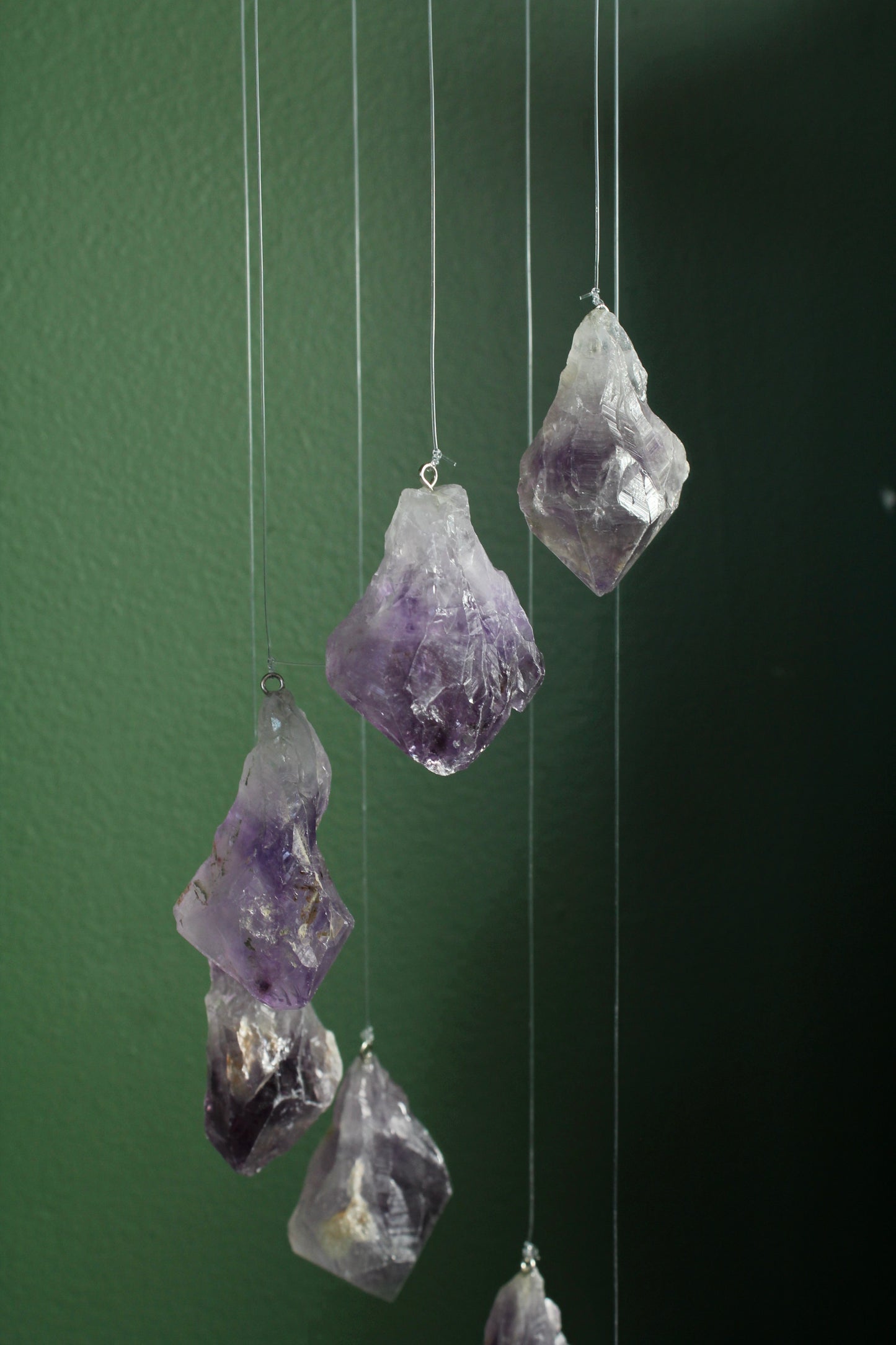 Amethyst Crystal Mobile