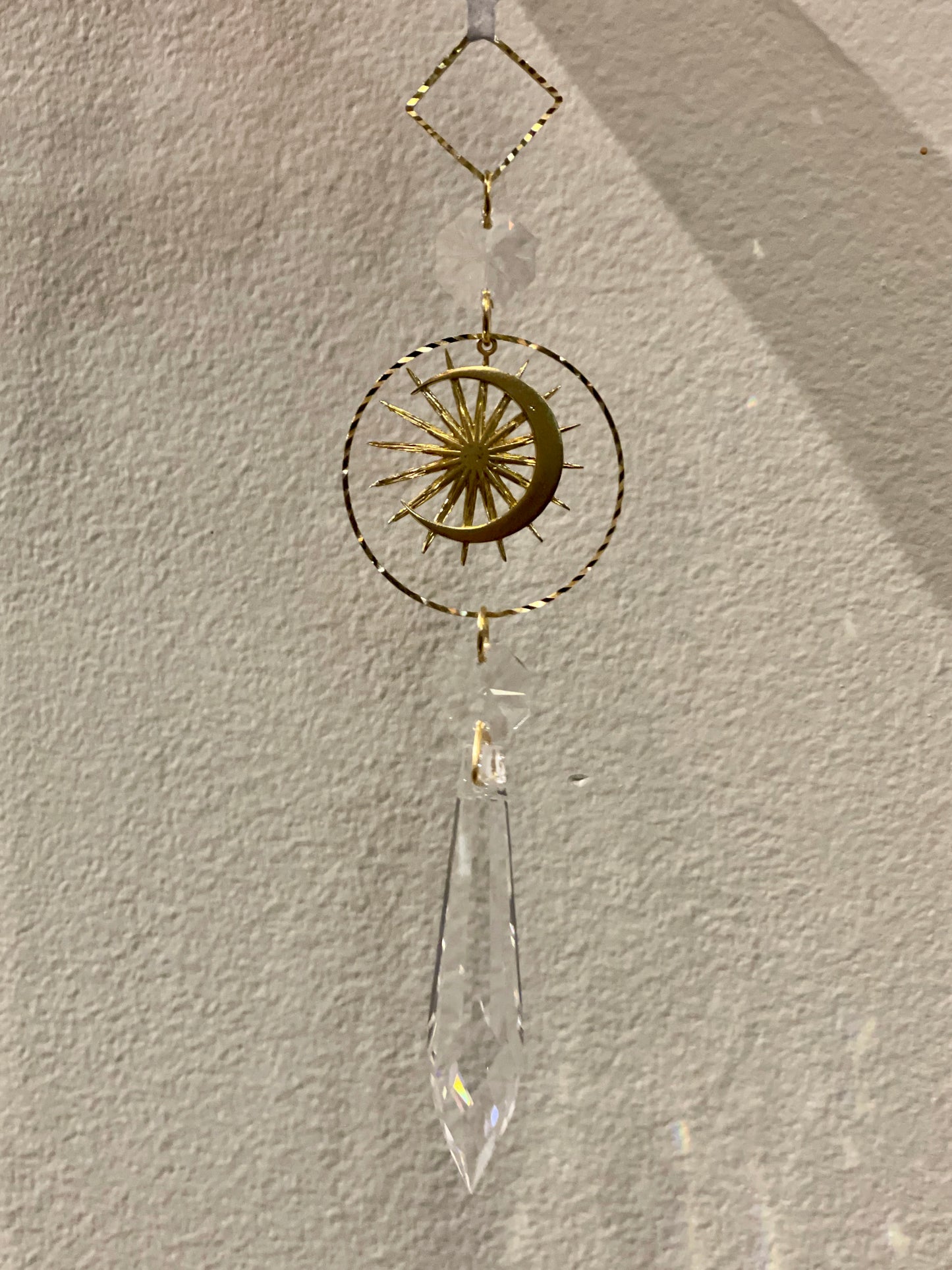 Crystal Brass Ornaments