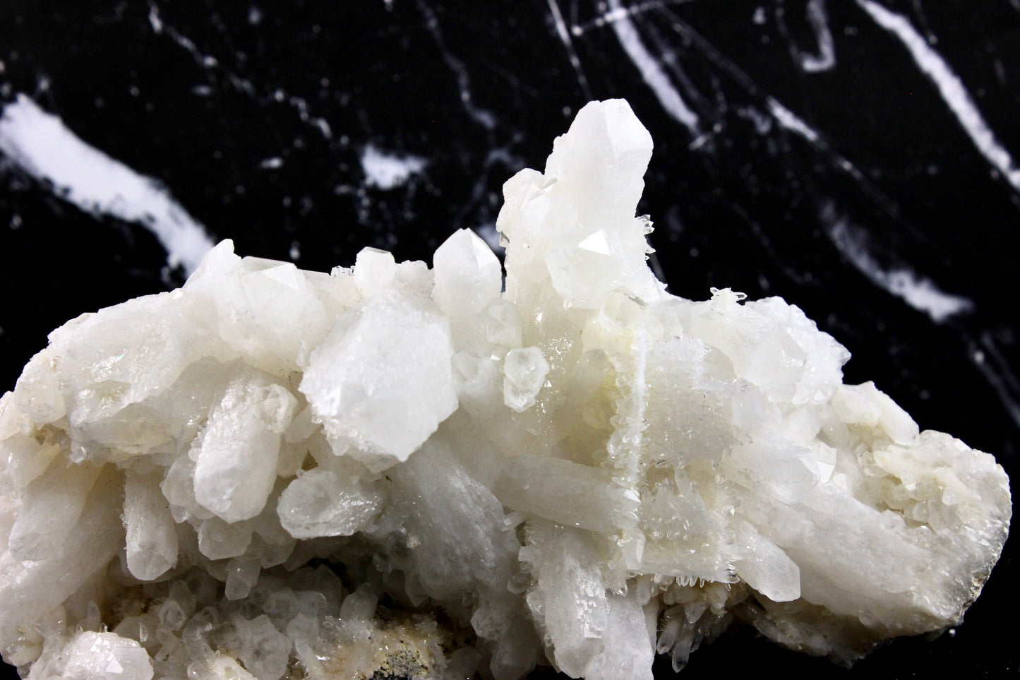 Long Quartz Crystal Cluster