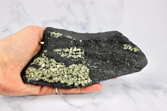 Pyrite in Basalt